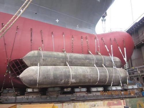 Qualität ISO 14409:2011 Zertifizierte 1800 mm Durchmesser-Airbags für Schiffsstarts mit 6 bis 10 Jahren Lebensdauer für Marineanwendungen usine