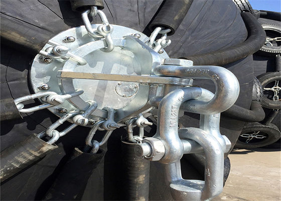 Qualität Überziehschutzanlage Gummi-Marine Fenders Gummipuffer D3.3m*L6.5 50/80Kpa Pnematic usine