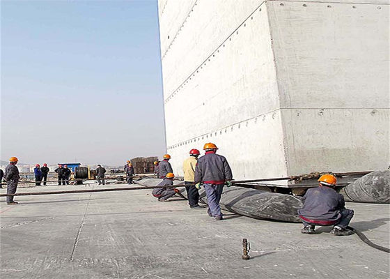Qualität Der Gewichts-bewegende anhebende Wiedergewinnungs-Auftrieb Marine Rubber Airbag usine