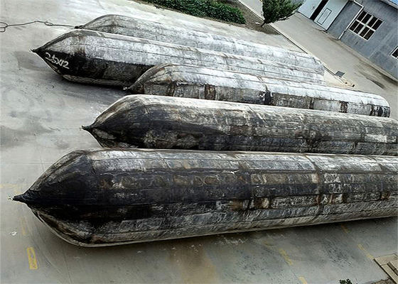 Qualität ISO 14409 Certified Pneumatic Rubber Fender - Natural Rubber Marine Airbag with 80kpa Working Pressure usine
