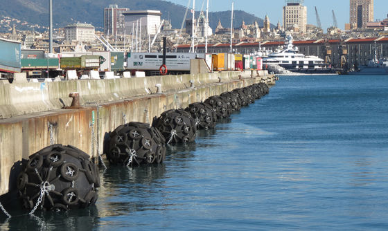 Qualität Pneumatischer Marine Rubber Fender Durable In Gebrauch ISO17357 50KPA/80KPA usine