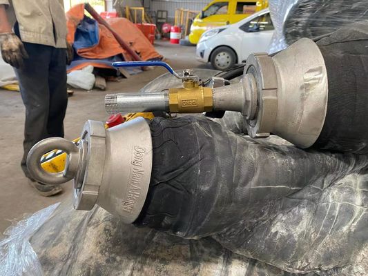 Qualität ISO14409 startende und landende Standard-Marine Rubber Airbag For Ship usine