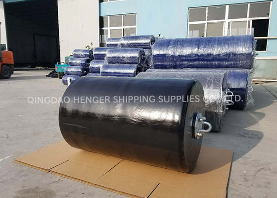 Qualität ISO 17357 Approved EVA Foam Filled Fender with 0.5m-4.8m Diameter and 70kg/m³-110kg/m³ Density for Marine Use Fabrik