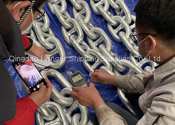 Qualität Studless-Stahl-Marine Anchor Chain Stud Link-Kette usine