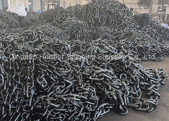 Qualität Bearbeitungsund schweißendes kalibriertes galvanisiertes Anker-Chain 16mm-100mm usine