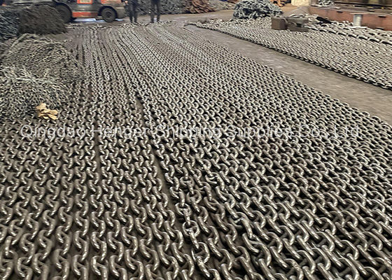 Qualität Studless-Stahl-Marine Anchor Chain Stud Link-Kette usine