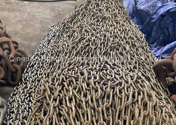 Qualität Bearbeitungsund schweißendes kalibriertes galvanisiertes Anker-Chain 16mm-100mm usine